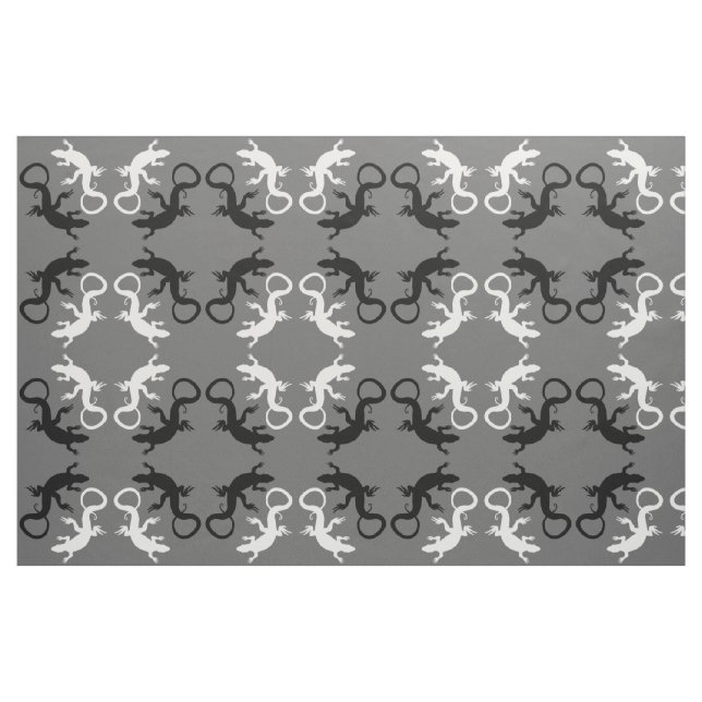 Lizard Art Fabric Reptile Lizard Pattern Fabrics (Yard)