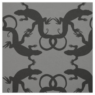 Lizard Art Fabric Reptile Lizard Pattern Fabrics