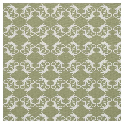 Lizard Art Fabric Reptile Lizard Pattern Fabrics