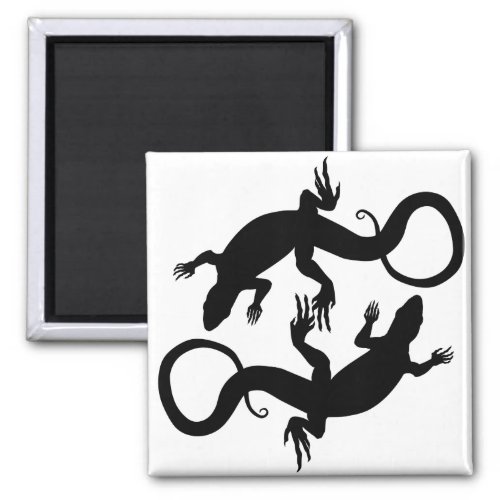 Lizard Art Fridge Magnet