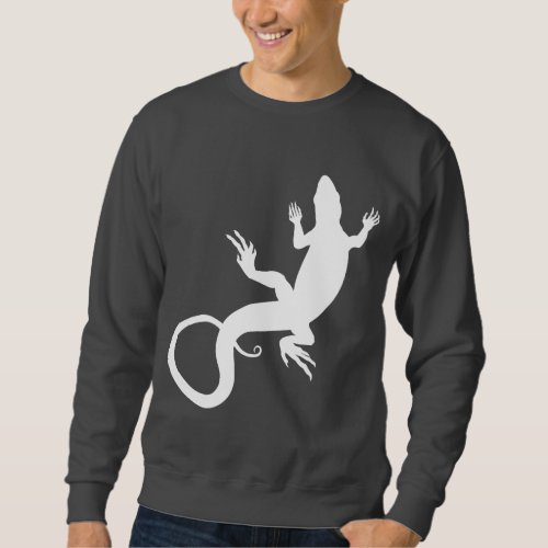 Lizard Art Sweatshirt Reptile Shirts Lizard Gifts