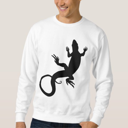 Lizard Art Sweatshirt Reptile Shirts Lizard Gifts