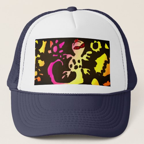 Lizard Art T_Shirt Coffee Mug Beverage Pitcher Woo Trucker Hat