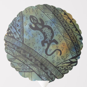 Lizard Batik Balloon
