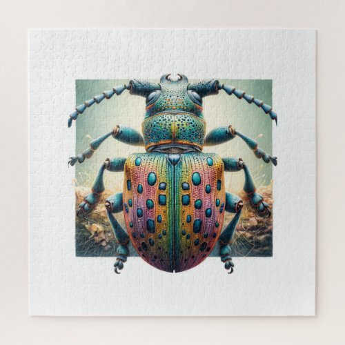 Lizard Beetle 010624IREF124 _ Watercolor Jigsaw Puzzle