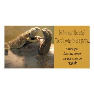 Lizard Birthday  Card