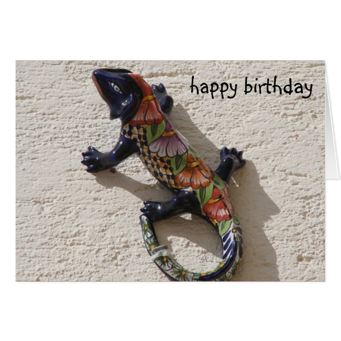 lizard birthday cards