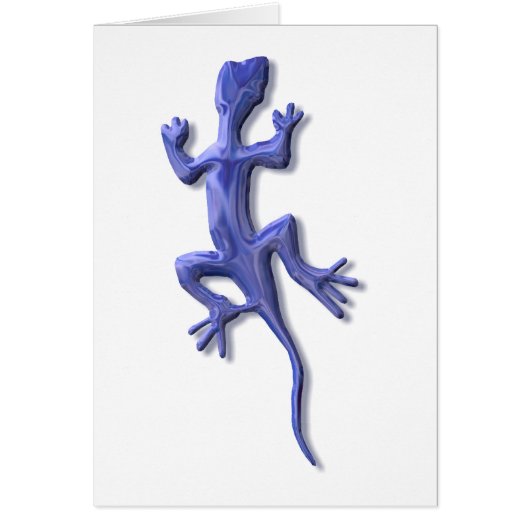 Lizard-blue glass cards (Front)