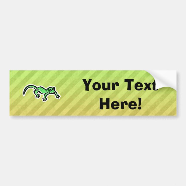 Lizard Bumper Sticker (Front)