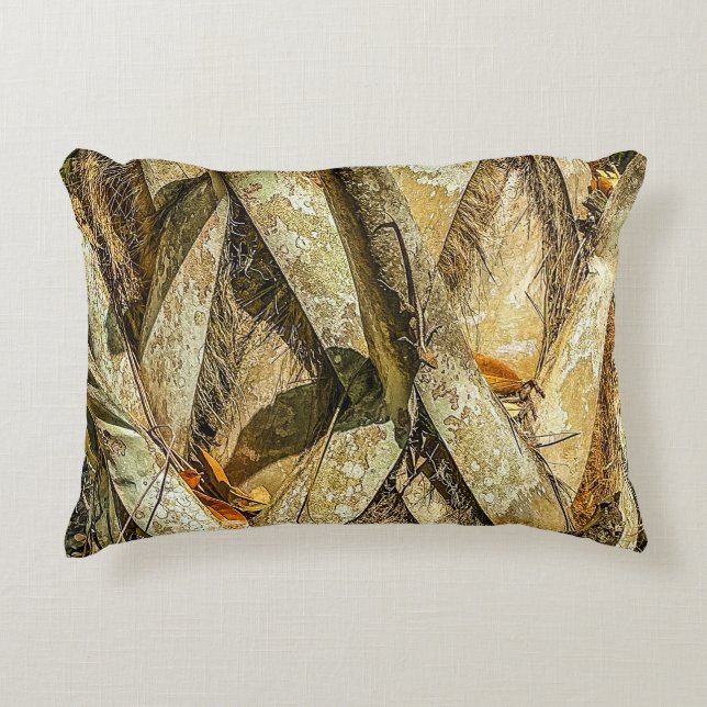 Lizard Camo Accent Pillow (Front)