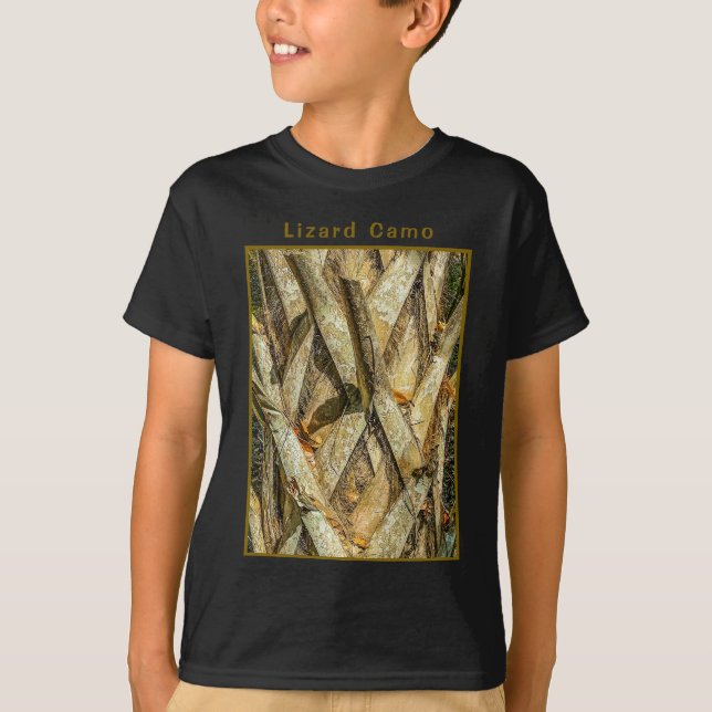 Lizard Camo  T-Shirt (Front)