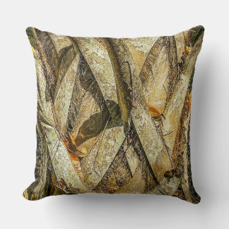 Lizard Camo Throw Pillow