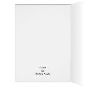 Lizard card with moss (Inside (Left))