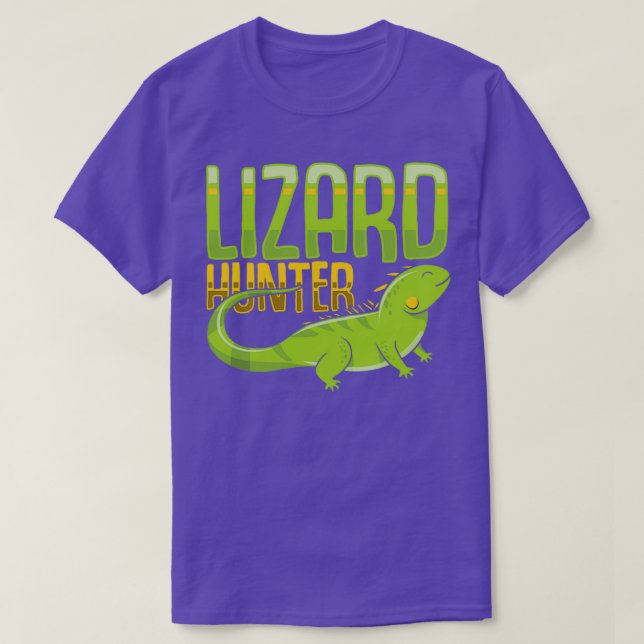 Lizard Catcher Animal lover Child T-Shirt (Design Front)