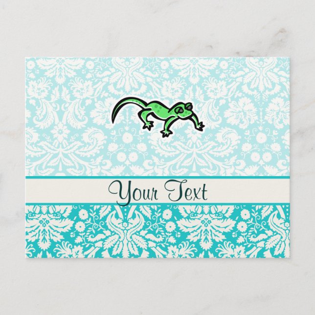 Lizard; Cute Postcard (Front)