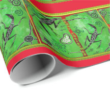 Lizard Dreaming Christmas Wrapping Paper