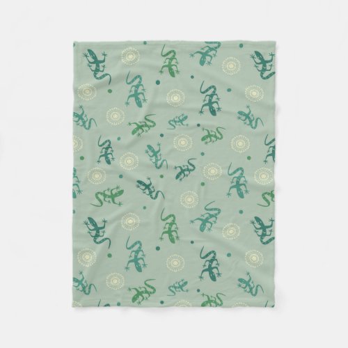 Lizard Fleece Blanket