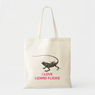 Lizard Flicks Tote Bag