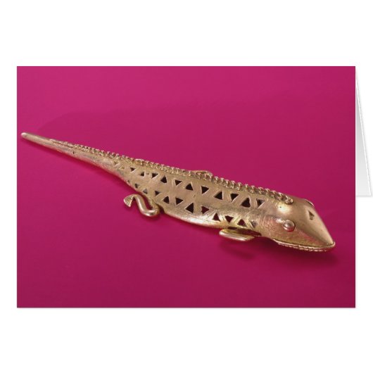 Lizard, from Colombia Cards (Front Horizontal)