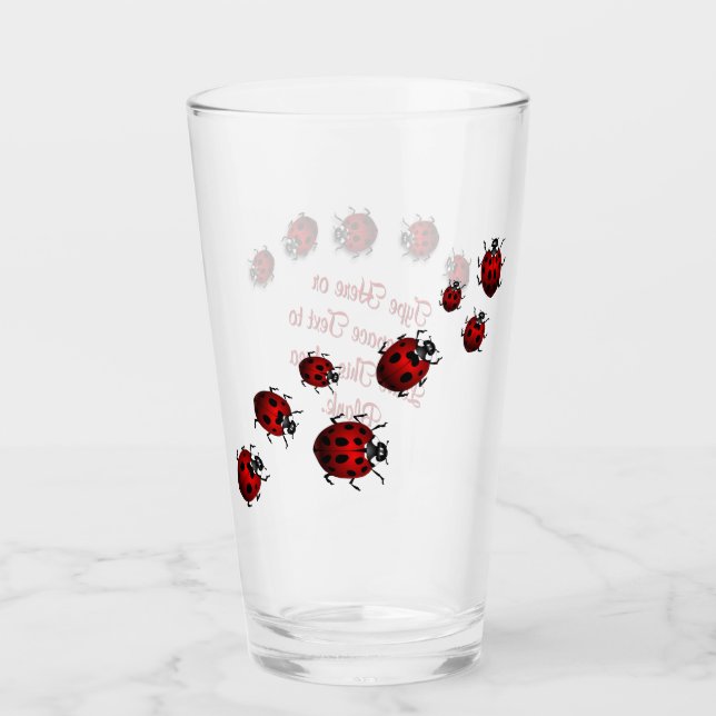 Lizard Glasses Personalized Reptile Art Glasses (Front)
