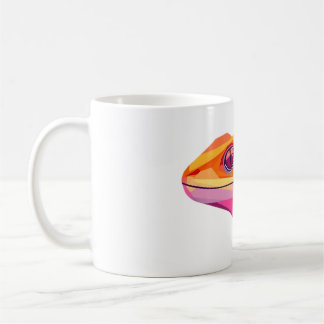 Lizard Head in Desert Sunset Coffee Mug