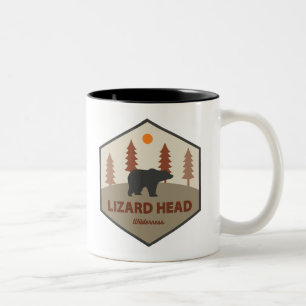 Lizard Head Wilderness Colorado Bear Two-Tone Coffee Mug