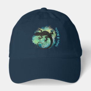Lizard in Rainforest Highlight Effect Hat