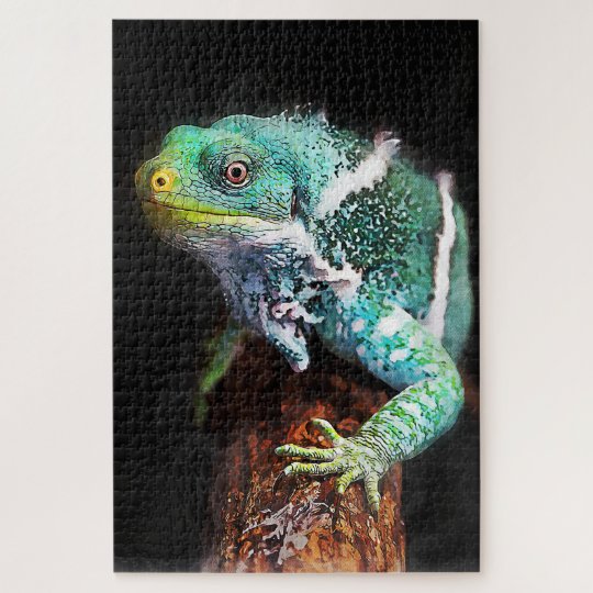 Lizard Jigsaw Puzzle Zazzle com