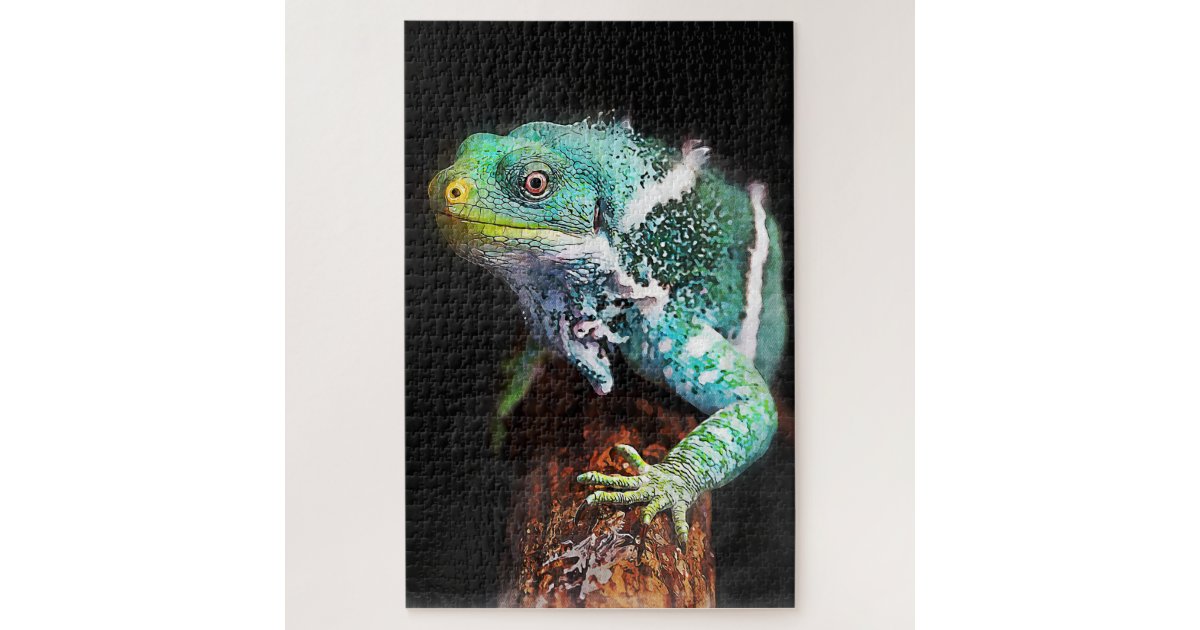 Lizard Jigsaw Puzzle | Zazzle.com