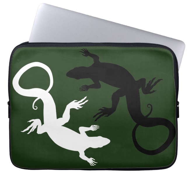 Lizard Laptop Sleeve Reptile Animal Tablet Cases (Front)