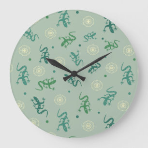 Lizard Large Clock