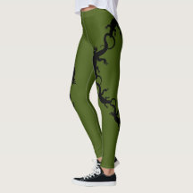 lizard print leggings