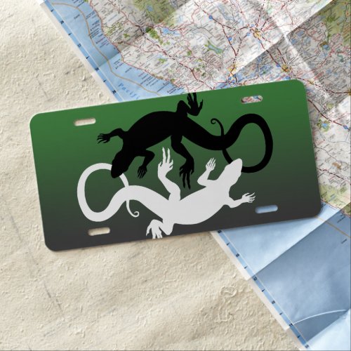 Lizard License Plate Personalized Reptile License