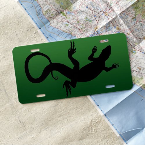 Lizard License Plate Personalized Reptile License