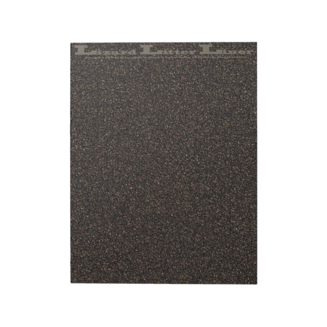 Lizard Litter Liner Rich Soil Notepad (Rotated)