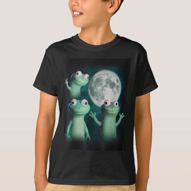 Lizard Lizard Lizard Funny Lizard Moon Trending Me T-Shirt (Front)