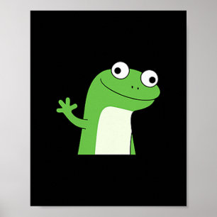 Lizard Lizard Lizard Funny Weirdcore Meme Viral Tr Poster