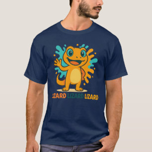 Lizard Lizard Lizard Meme cute T-Shirt
