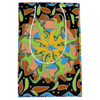 Lizard Mandala Medium Gift Bag