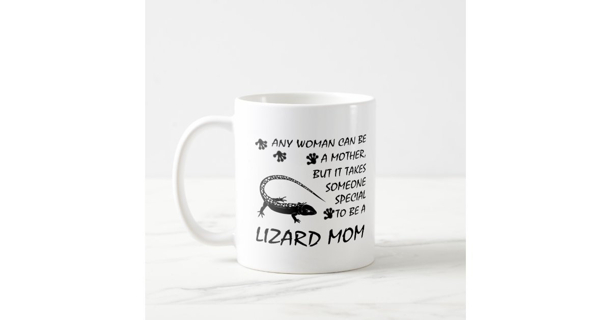 Lizard Mom Mug Coffee Tea Cup Funny Gifts Women