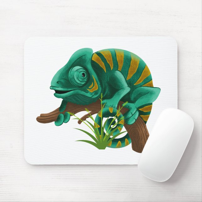 Lizard Mouse Pad (With Mouse)