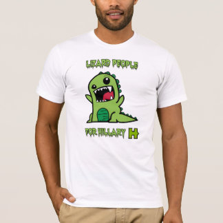 Lizard People for Hillary T-Shirt