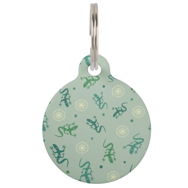 Lizard Pet Name Tag (Front)