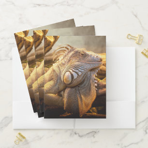 Lizard Pocket Folder