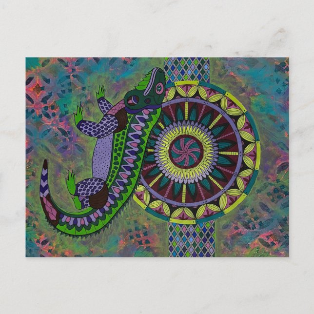 Lizard Post Card (Front)