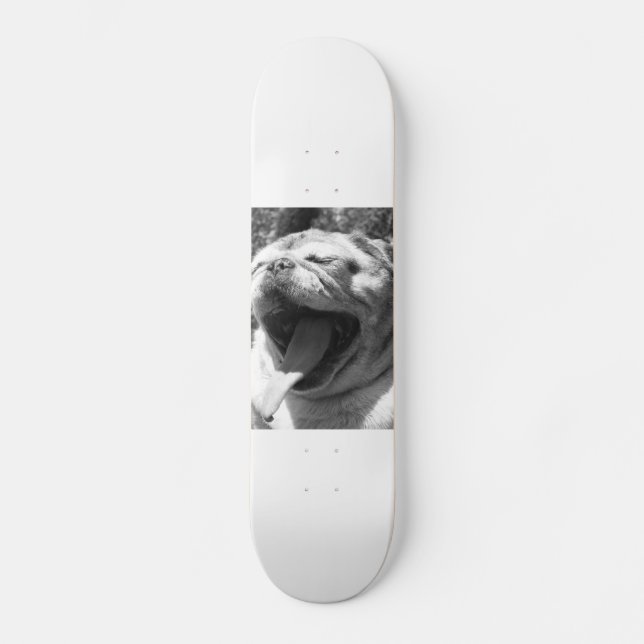 Lizard Pug Skateboard Deck (Front)