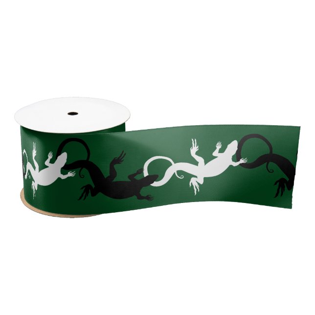 Lizard Ribbon Paper Custom Lizard Reptile Ribbon (Spool)