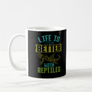 Lizard Snake Chameleon Reptiles Lover Coffee Mug