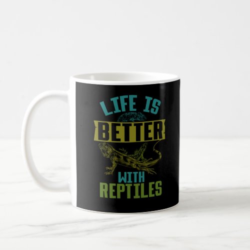 Lizard Snake Chameleon Reptiles Lover Coffee Mug