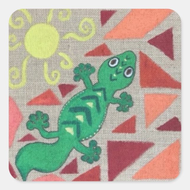 Lizard Stickers (Front)